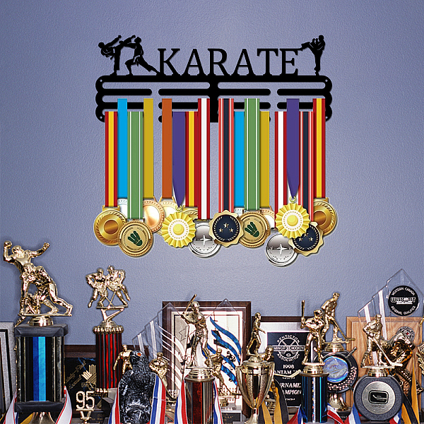 PandaHall SUPERDANT Taekwondo Medal Holder and Word Karate Medal Hooks Taekwondo Medal Hanger Accommodate for 60+ Medals Black Iron Wall...
PandaHall SUPERDANT Taekwondo Medal Holder and Word Karate Medal Hooks Taekwondo Medal Hanger Accommodate for 60+ Medals Black Iron Wall...