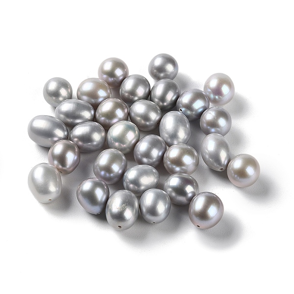 PandaHall Dyed Natural Cultured Freshwater Pearl Beads, Half Drilled, Rice, Grade 5A+, Dark Gray, 9~12x9~9.5mm, Hole: 0.9mm Pearl Rice
PandaHall Dyed Natural Cultured Freshwater Pearl Beads, Half Drilled, Rice, Grade 5A+, Dark Gray, 9~12x9~9.5mm, Hole: 0.9mm Pearl Rice