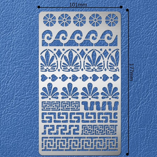 PandaHall Steel Cutting Dies Stencils, for DIY Scrapbooking/Photo Album, Decorative Embossing DIY Paper Car, Mixed Patterns...
PandaHall Steel Cutting Dies Stencils, for DIY Scrapbooking/Photo Album, Decorative Embossing DIY Paper Car, Mixed Patterns...