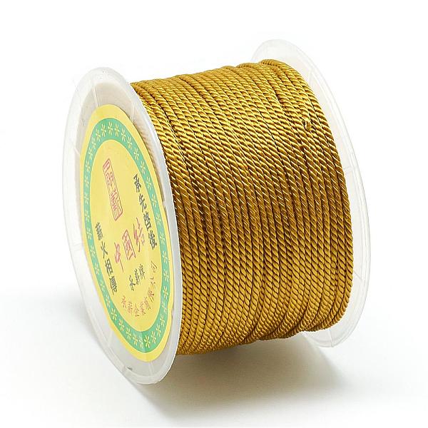 PandaHall Nylon Threads, Milan Cords/Twisted Cords, Goldenrod, 1.5~2mm, about 54.68 yards(50m)/roll Nylon Gold
PandaHall Nylon Threads, Milan Cords/Twisted Cords, Goldenrod, 1.5~2mm, about 54.68 yards(50m)/roll Nylon Gold