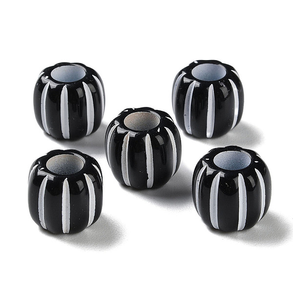 PandaHall Spray Printed Opaque Acrylic European Beads, Large Hole Beads, Barrel with Stripe, White, 12x11mm, Hole: 6mm, about 500pcs/500g...
PandaHall Spray Printed Opaque Acrylic European Beads, Large Hole Beads, Barrel with Stripe, White, 12x11mm, Hole: 6mm, about 500pcs/500g...
