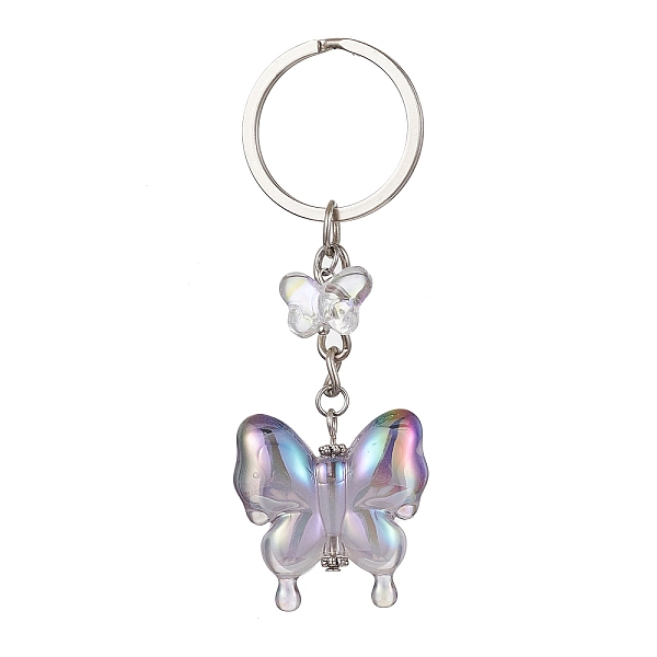 PandaHall Glass & Acrylic Butterfly Keychain, with Iron Keychain Ring, Medium Purple, 8.5cm Glass Butterfly
PandaHall Glass & Acrylic Butterfly Keychain, with Iron Keychain Ring, Medium Purple, 8.5cm Glass Butterfly