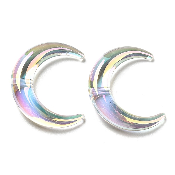PandaHall Transparent UV Plating Acrylic Beads, Iridescent, Moon, Clear, 46x39x10mm, Hole: 3mm Acrylic Moon Clear
PandaHall Transparent UV Plating Acrylic Beads, Iridescent, Moon, Clear, 46x39x10mm, Hole: 3mm Acrylic Moon Clear