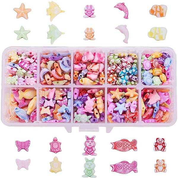 PandaHall Craft Style Acrylic Beads, Mixed Shapes, Mixed Color, 13.5x7x3cm Acrylic Mixed Shapes Multicolor
PandaHall Craft Style Acrylic Beads, Mixed Shapes, Mixed Color, 13.5x7x3cm Acrylic Mixed Shapes Multicolor
