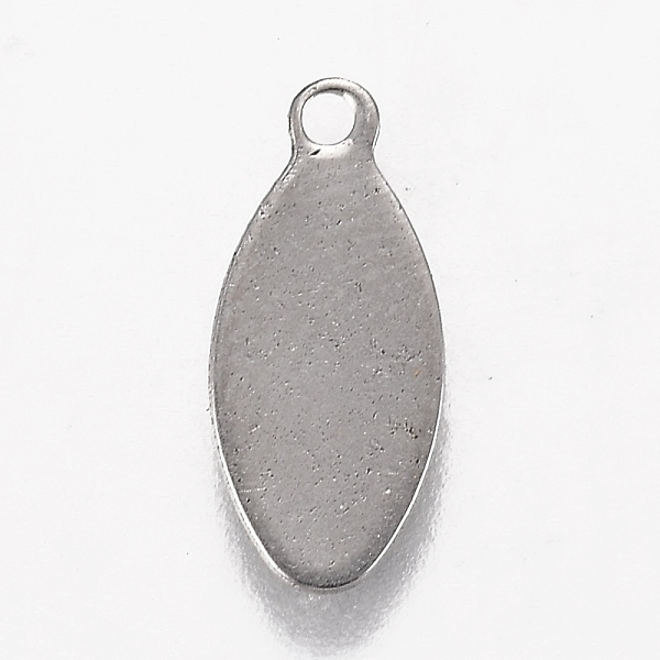 PandaHall 304 Stainless Steel Pendants, Stamping Blank Tag, Oval, Stainless Steel Color, 15x7x0.8mm, Hole: 1.4mm 304 Stainless Steel Oval
PandaHall 304 Stainless Steel Pendants, Stamping Blank Tag, Oval, Stainless Steel Color, 15x7x0.8mm, Hole: 1.4mm 304 Stainless Steel Oval