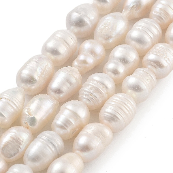 PandaHall Natural Cultured Freshwater Pearl Beads Strands, Rice, Grade AB, White, 6~7mm, Hole: 0.6mm, about 18~20pcs/strand, 6.30''~6.69''...
PandaHall Natural Cultured Freshwater Pearl Beads Strands, Rice, Grade AB, White, 6~7mm, Hole: 0.6mm, about 18~20pcs/strand, 6.30''~6.69''...