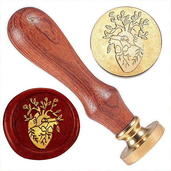PandaHall Golden Plated Brass Sealing Wax Stamp Head, with Wood Handle, for Envelopes Invitations, Gift Cards, Heart, 83x22mm, Head: 7.5mm...
PandaHall Golden Plated Brass Sealing Wax Stamp Head, with Wood Handle, for Envelopes Invitations, Gift Cards, Heart, 83x22mm, Head: 7.5mm...