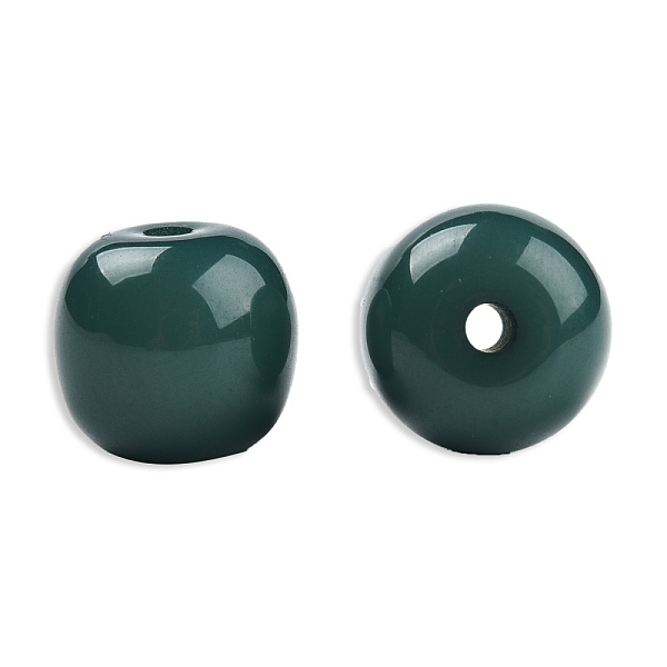 PandaHall Opaque Resin Beads, Barrel, Teal, 12x11mm, Hole: 1.6~1.8mm Resin Barrel Cyan
PandaHall Opaque Resin Beads, Barrel, Teal, 12x11mm, Hole: 1.6~1.8mm Resin Barrel Cyan