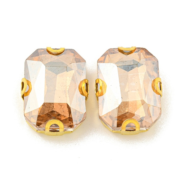 PandaHall Sew on Rhinestone, Glass Rhinestone, with Light Gold Brass Prong Settings, Faceted, Rectangle, Lt.Col.Topaz, 18x13x7mm, Hole..., Yellow
PandaHall Sew on Rhinestone, Glass Rhinestone, with Light Gold Brass Prong Settings, Faceted, Rectangle, Lt.Col.Topaz, 18x13x7mm, Hole..., Yellow