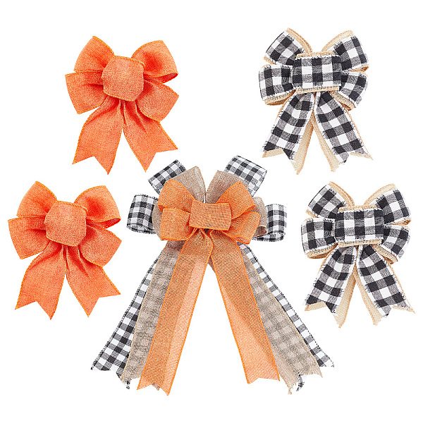 PandaHall CHGCRAFT 5Pcs 3 Style Ployester Bowknot Display Decoration, with Twist Tie, Thanksgiving Day Theme, Mixed Color, 450x290x40mm and..., Multicolor
PandaHall CHGCRAFT 5Pcs 3 Style Ployester Bowknot Display Decoration, with Twist Tie, Thanksgiving Day Theme, Mixed Color, 450x290x40mm and..., Multicolor