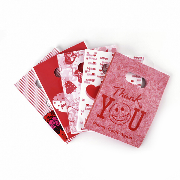PandaHall Printed Plastic Bags, Rectangle, Red, 35x25cm, Unilateral Thickness: 0.035mm Plastic Red
PandaHall Printed Plastic Bags, Rectangle, Red, 35x25cm, Unilateral Thickness: 0.035mm Plastic Red