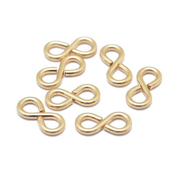 PandaHall Yellow Gold Filled Hook Clasps, Infinity, 1/20 14K Gold Filled, Cadmium Free & Nickel Free & Lead Free, 8.7x4x0.8mm, Hole: 2mm...
PandaHall Yellow Gold Filled Hook Clasps, Infinity, 1/20 14K Gold Filled, Cadmium Free & Nickel Free & Lead Free, 8.7x4x0.8mm, Hole: 2mm...