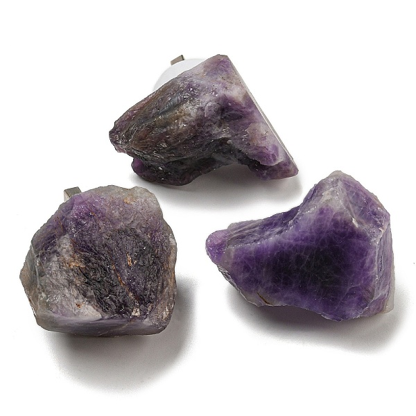 PandaHall Nuggets Natural Amethyst USB Night Light, Healing Raw Stone Night Lamp for Bedroom Home Decor, 32~47x26~42x30~55mm Amethyst...
PandaHall Nuggets Natural Amethyst USB Night Light, Healing Raw Stone Night Lamp for Bedroom Home Decor, 32~47x26~42x30~55mm Amethyst...