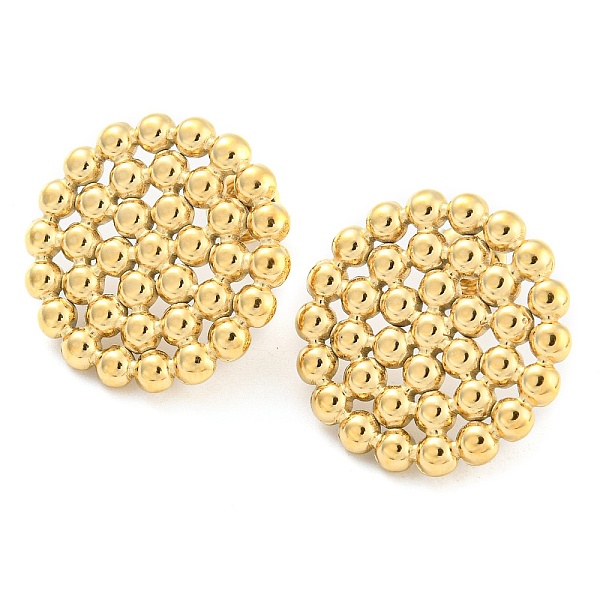 PandaHall 304 Stainless Steel Stud Earring for Women, Flat Round, Real 14K Gold Plated, 21mm 304 Stainless Steel Flat Round
PandaHall 304 Stainless Steel Stud Earring for Women, Flat Round, Real 14K Gold Plated, 21mm 304 Stainless Steel Flat Round