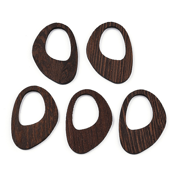 PandaHall Natural Wenge Wood Pendants, Undyed, Irregular Oval Charms, Coconut Brown, 50x35x3.5mm, Hole: 20x22.5mm Wood Oval
PandaHall Natural Wenge Wood Pendants, Undyed, Irregular Oval Charms, Coconut Brown, 50x35x3.5mm, Hole: 20x22.5mm Wood Oval