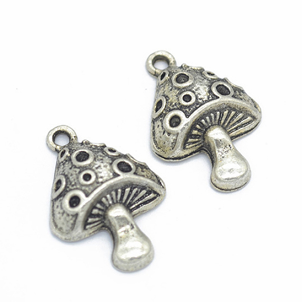 PandaHall Tibetan Style Alloy Pendants, for Jewerly Making, Mushroom, Antique Silver, 26x18mm, Hole: 2mm Alloy Mushroom
PandaHall Tibetan Style Alloy Pendants, for Jewerly Making, Mushroom, Antique Silver, 26x18mm, Hole: 2mm Alloy Mushroom
