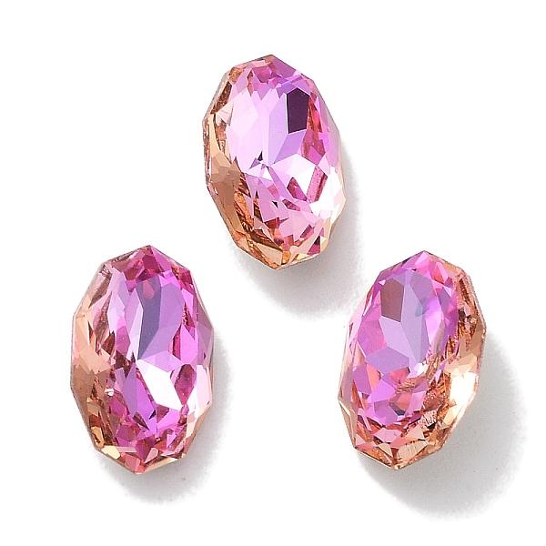 PandaHall Glass Rhinestone Cabochons, Point Back & Back Plated, Faceted, Oval, Fuchsia, 10x6.5x3.5mm Glass Rhinestone Oval Purple
PandaHall Glass Rhinestone Cabochons, Point Back & Back Plated, Faceted, Oval, Fuchsia, 10x6.5x3.5mm Glass Rhinestone Oval Purple