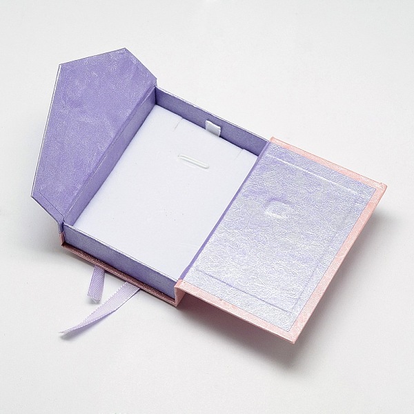 PandaHall Cardboard Box, Rectangle, Pendant Box, Lilac, 8.5x6.2x2.3cm Paper Rectangle Purple
PandaHall Cardboard Box, Rectangle, Pendant Box, Lilac, 8.5x6.2x2.3cm Paper Rectangle Purple
