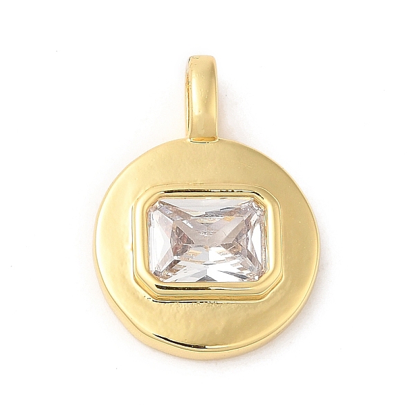 PandaHall Brass with Cubic Zirconia Pendants, Real 16K Gold Plated, Flat Round Charm, Clear, 20.5x15x4mm, Hole: 4x2.5mm Brass+Cubic Zirconia...
PandaHall Brass with Cubic Zirconia Pendants, Real 16K Gold Plated, Flat Round Charm, Clear, 20.5x15x4mm, Hole: 4x2.5mm Brass+Cubic Zirconia...