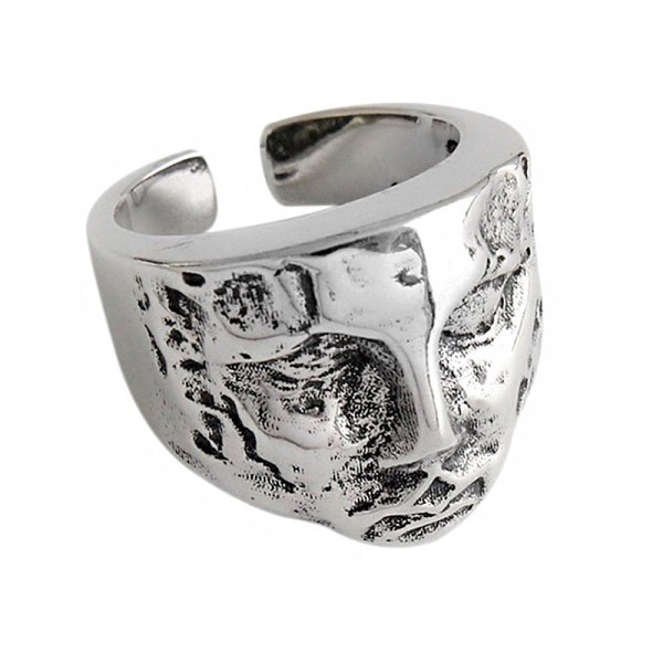 PandaHall Women's Adjustable Brass Cuff Rings, Wide Band Rings, Head, Antique Silver, US Size 7 3/4(17.9mm) Brass
PandaHall Women's Adjustable Brass Cuff Rings, Wide Band Rings, Head, Antique Silver, US Size 7 3/4(17.9mm) Brass