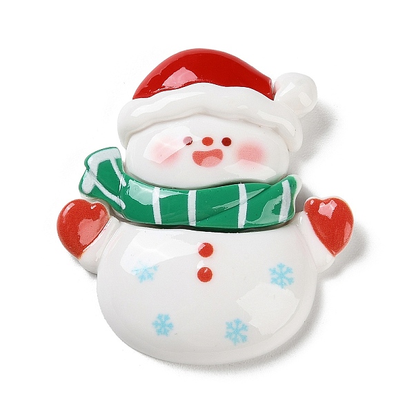 PandaHall Christmas Theme Opaque Resin Cabochons, for Jewelry Making, Snowman, 51x47x9.5mm Resin Snowman White
PandaHall Christmas Theme Opaque Resin Cabochons, for Jewelry Making, Snowman, 51x47x9.5mm Resin Snowman White