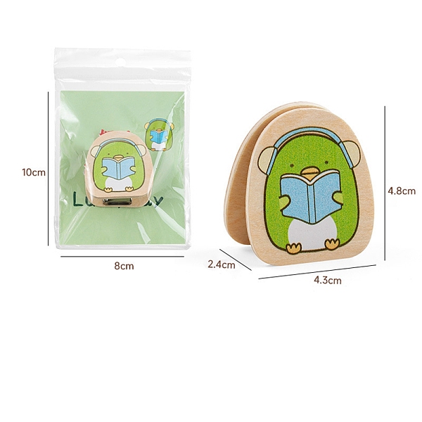 PandaHall Wood Name Card Holder, Photo Memo Holders, for School Office Supplies, Penguin, 48x43x24mm Wood Penguin
PandaHall Wood Name Card Holder, Photo Memo Holders, for School Office Supplies, Penguin, 48x43x24mm Wood Penguin