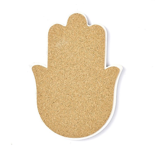 PandaHall Hamsa Hand/Hand of Miriam with Evil Eye Pattern Porcelain Cup Mats, Anti-Slip Heat Resistant Cork Bottom Coasters, Medium Orchid...
PandaHall Hamsa Hand/Hand of Miriam with Evil Eye Pattern Porcelain Cup Mats, Anti-Slip Heat Resistant Cork Bottom Coasters, Medium Orchid...