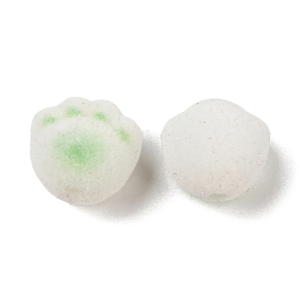 PandaHall Flocky Resin Beads, Cat Paw Print, Green, 12x12.5x11mm, Hole: 1.8mm Resin Paw Print Green
PandaHall Flocky Resin Beads, Cat Paw Print, Green, 12x12.5x11mm, Hole: 1.8mm Resin Paw Print Green