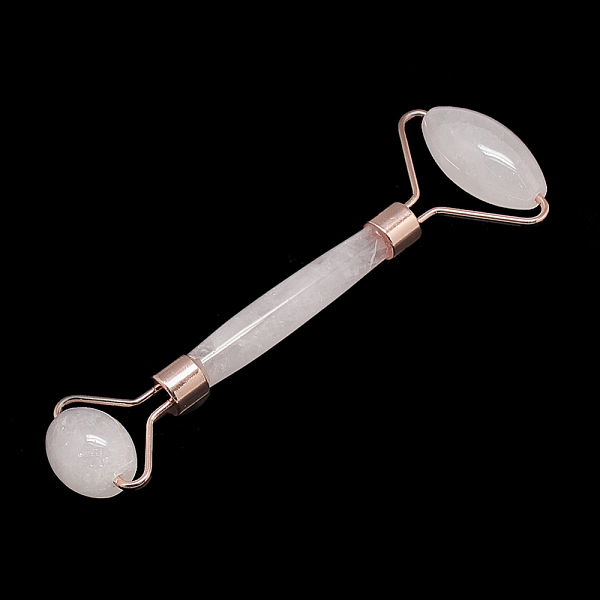 PandaHall Natural/Synthetic Mixed Gemstone Massage Tools, Facial Rollers, with Brass Findings, Rose Gold, 13.5~15.3x4~6x2~2.05cm Mixed Stone...
PandaHall Natural/Synthetic Mixed Gemstone Massage Tools, Facial Rollers, with Brass Findings, Rose Gold, 13.5~15.3x4~6x2~2.05cm Mixed Stone...