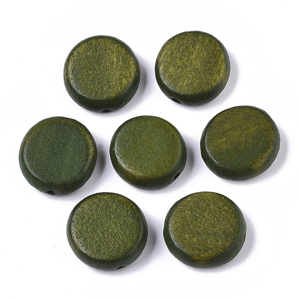 PandaHall Painted Natural Wood Beads, Flat Round, Olive Drab, 16x5.5mm, Hole: 1.5mm Schima Wood Flat Round Green
PandaHall Painted Natural Wood Beads, Flat Round, Olive Drab, 16x5.5mm, Hole: 1.5mm Schima Wood Flat Round Green