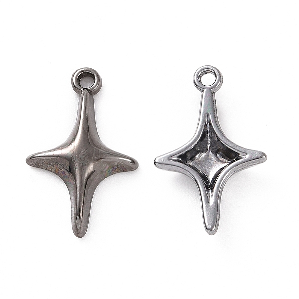 PandaHall Rack Plating Alloy Pendants, Cadmium Free & Lead Free & Nickle Free, Star Charm, Gunmetal, 19x12x3mm, Hole: 1.4mm Alloy Star
PandaHall Rack Plating Alloy Pendants, Cadmium Free & Lead Free & Nickle Free, Star Charm, Gunmetal, 19x12x3mm, Hole: 1.4mm Alloy Star