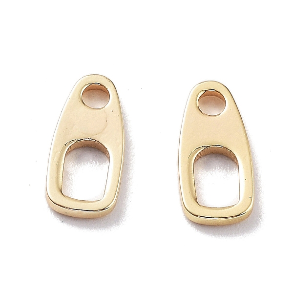 PandaHall Brass Pendants, Hugo Lecler Charms, Real 18K Gold Plated, 8x4x1mm, Hole: 1.4mm Brass Oval
PandaHall Brass Pendants, Hugo Lecler Charms, Real 18K Gold Plated, 8x4x1mm, Hole: 1.4mm Brass Oval