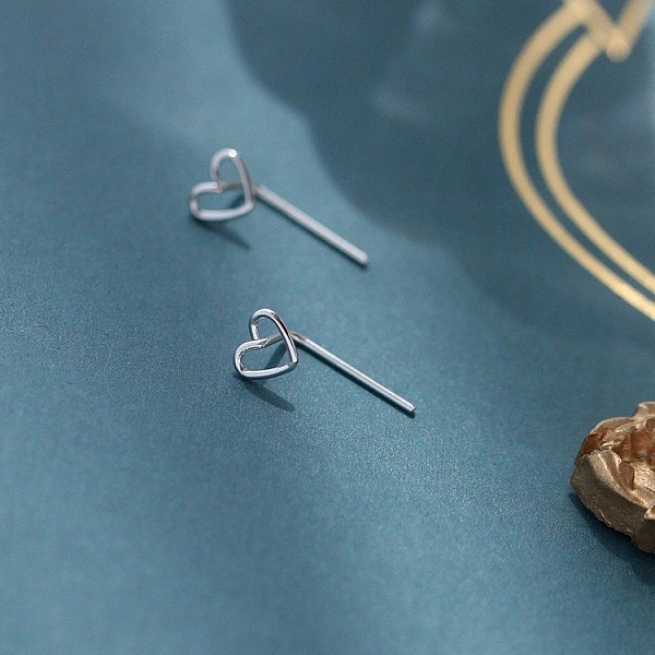 PandaHall Alloy Earrings for Women, with 925 Sterling Silver Pin, Heart, 10mm Alloy Heart
PandaHall Alloy Earrings for Women, with 925 Sterling Silver Pin, Heart, 10mm Alloy Heart