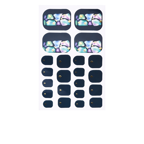 PandaHall Full Cover Toenail Art Set, Self-Adhesive Glitter Design Toe Nail Decals, for Women & Girls DIY Manicure, Other Pattern, 92x60mm..., Gray
PandaHall Full Cover Toenail Art Set, Self-Adhesive Glitter Design Toe Nail Decals, for Women & Girls DIY Manicure, Other Pattern, 92x60mm..., Gray