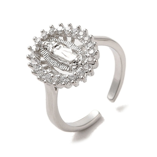 PandaHall Brass Micro Pave Cubic Zirconia Open Rings, Platinum, Inner Diameter: 18mm Brass+Cubic Zirconia Others
PandaHall Brass Micro Pave Cubic Zirconia Open Rings, Platinum, Inner Diameter: 18mm Brass+Cubic Zirconia Others