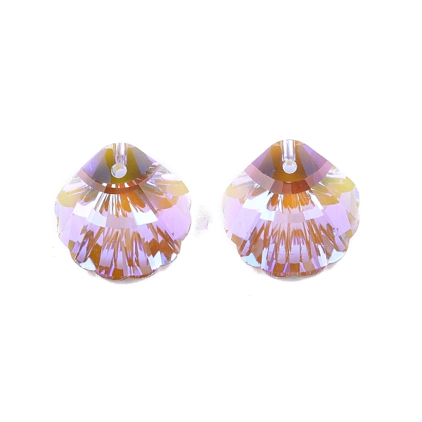 PandaHall Electroplated Glass Pendants, Faceted, Shell Shaped, Lilac, 16x16x6mm, Hole: 1.6mm, about 24pcs/board, 4 boards/box, 96pcs/box..., Purple
PandaHall Electroplated Glass Pendants, Faceted, Shell Shaped, Lilac, 16x16x6mm, Hole: 1.6mm, about 24pcs/board, 4 boards/box, 96pcs/box..., Purple
