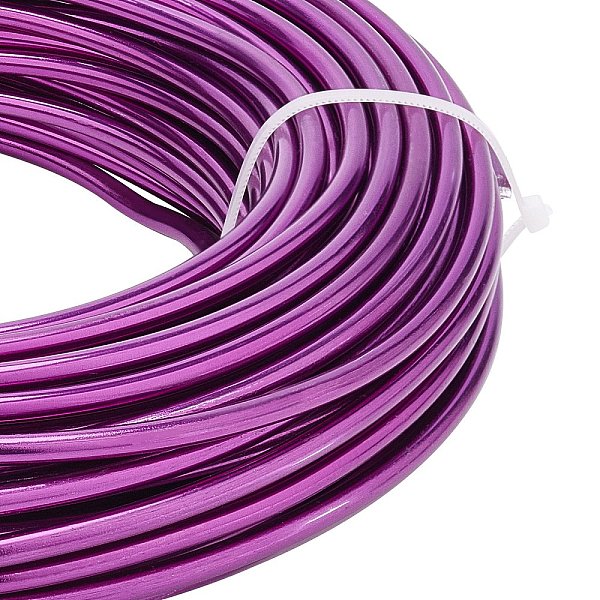 PandaHall Round Aluminum Wire, for Jewelry Making, Dark Violet, 7 Gauge, 3.5mm, about 65.61 Feet(20m)/500g Aluminum Round Purple
PandaHall Round Aluminum Wire, for Jewelry Making, Dark Violet, 7 Gauge, 3.5mm, about 65.61 Feet(20m)/500g Aluminum Round Purple