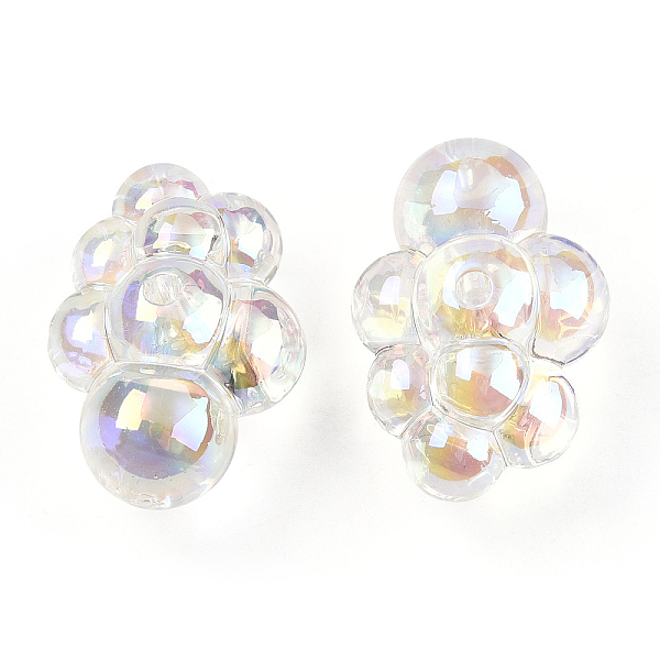 PandaHall UV Plating Transparent Rainbow Iridescent Acrylic Beads, AB Color Plated, Cloud, Clear AB, 33x22.5x16.5mm, Hole: 2.5mm Acrylic..., White
PandaHall UV Plating Transparent Rainbow Iridescent Acrylic Beads, AB Color Plated, Cloud, Clear AB, 33x22.5x16.5mm, Hole: 2.5mm Acrylic..., White