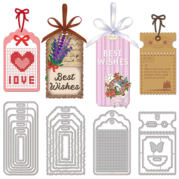 PandaHall GLOBLELAND 21Pcs Bookmarks Frames Cutting Dies Metal Stamp Border Die Cuts Embossing Stencils Template for Paper Card Making...
PandaHall GLOBLELAND 21Pcs Bookmarks Frames Cutting Dies Metal Stamp Border Die Cuts Embossing Stencils Template for Paper Card Making...
