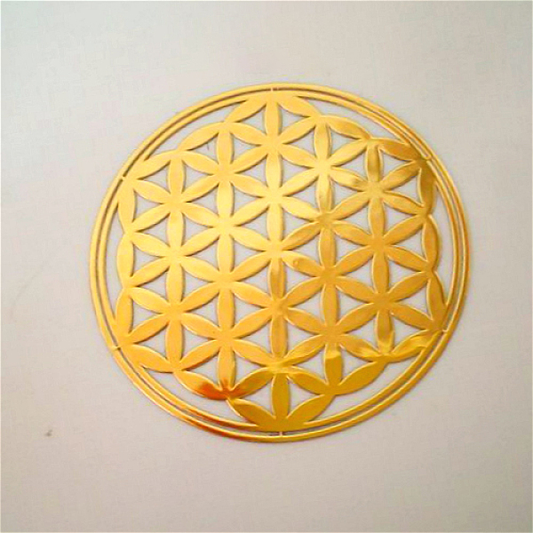 PandaHall Self Adhesive Brass Stickers, Scrapbooking Stickers, for Epoxy Resin Crafts, Flower of Life Pattern, Golden, 20mm Brass Flower of...
PandaHall Self Adhesive Brass Stickers, Scrapbooking Stickers, for Epoxy Resin Crafts, Flower of Life Pattern, Golden, 20mm Brass Flower of...