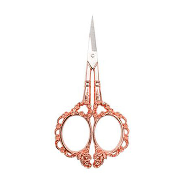 PandaHall 201 Stainless Steel Sewing Embroidery Scissors, Embossed Plum Blossom Handcraft Scissors for Needlework, Rose Gold, 115mm...
PandaHall 201 Stainless Steel Sewing Embroidery Scissors, Embossed Plum Blossom Handcraft Scissors for Needlework, Rose Gold, 115mm...