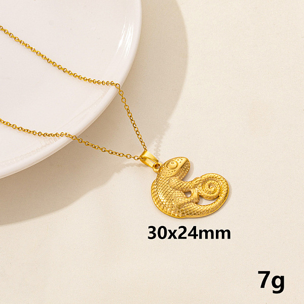 PandaHall Stainless Steel Insect Gecko Pendant Necklace Unisex Jewelry Stainless Steel Gecko
PandaHall Stainless Steel Insect Gecko Pendant Necklace Unisex Jewelry Stainless Steel Gecko