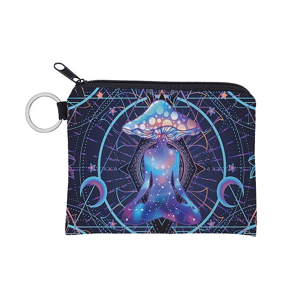 PandaHall Polyester Zip Pouches, Change Purse, Rectangle with Mushroom & Goddess Pattern, Royal Blue, 9.3x11.3cm Polyester Mushroom
PandaHall Polyester Zip Pouches, Change Purse, Rectangle with Mushroom & Goddess Pattern, Royal Blue, 9.3x11.3cm Polyester Mushroom