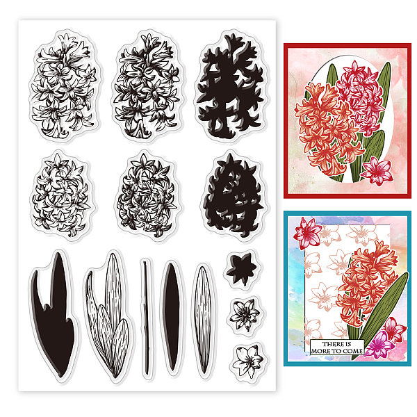 PandaHall GLOBLELAND Layered Hyacinth Flowers Clear Stamp Clear Rubber Stamps Silicone Stamps for DIY Scrapbooking Photo Album Decorative...
PandaHall GLOBLELAND Layered Hyacinth Flowers Clear Stamp Clear Rubber Stamps Silicone Stamps for DIY Scrapbooking Photo Album Decorative...