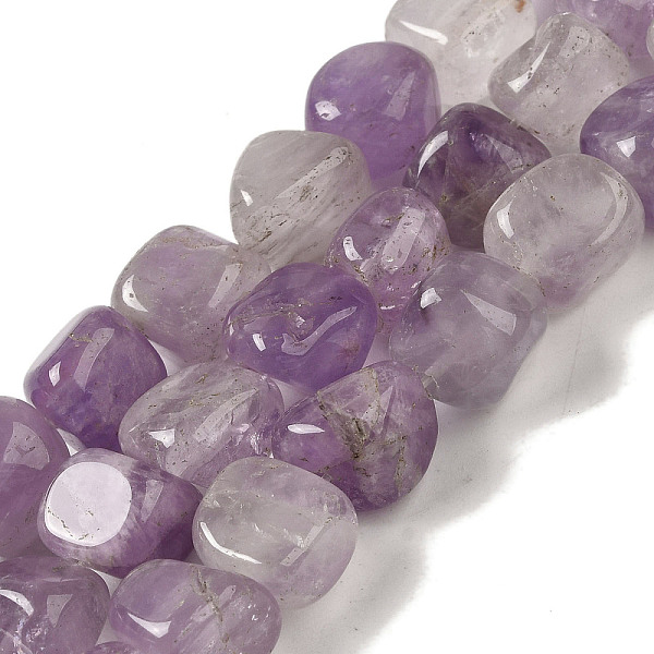 PandaHall Natural Amethyst Beads Strands, Nuggets, Tumbled Stone, 8.5~11.5x8~11x8~10mm, Hole: 1.1mm, about 36~42pcs/strand, 15.55~15.94''...
PandaHall Natural Amethyst Beads Strands, Nuggets, Tumbled Stone, 8.5~11.5x8~11x8~10mm, Hole: 1.1mm, about 36~42pcs/strand, 15.55~15.94''...