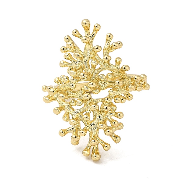 PandaHall Brass Open Cuff Rings, Branch Ring for Women, Real 18K Gold Plated, 2~28.5mm, Inner Diameter: 17mm Brass Branch
PandaHall Brass Open Cuff Rings, Branch Ring for Women, Real 18K Gold Plated, 2~28.5mm, Inner Diameter: 17mm Brass Branch