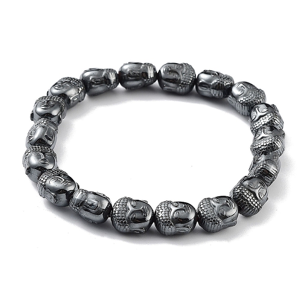 PandaHall Non-Magnetic Synthetic Hematite Beaded Stretch Bracelets, Human, Inner Diameter: 2-1/8 inch(5.35cm) Hematite Human
PandaHall Non-Magnetic Synthetic Hematite Beaded Stretch Bracelets, Human, Inner Diameter: 2-1/8 inch(5.35cm) Hematite Human
