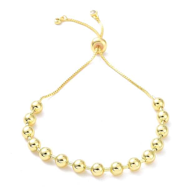 PandaHall Long-Lasting Plated Brass Round Bead Slider Beacelets for Women Men, Cadmium Free & Lead Free, Real 18K Gold Plated, 10-5/8 inch...
PandaHall Long-Lasting Plated Brass Round Bead Slider Beacelets for Women Men, Cadmium Free & Lead Free, Real 18K Gold Plated, 10-5/8 inch...