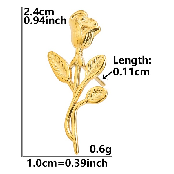 PandaHall Fashion Leaf 304 Stainless Steel Stud Earrings for Women, Minimalist Style Ear Studs Jewelry, Golden 304 Stainless Steel Leaf
PandaHall Fashion Leaf 304 Stainless Steel Stud Earrings for Women, Minimalist Style Ear Studs Jewelry, Golden 304 Stainless Steel Leaf