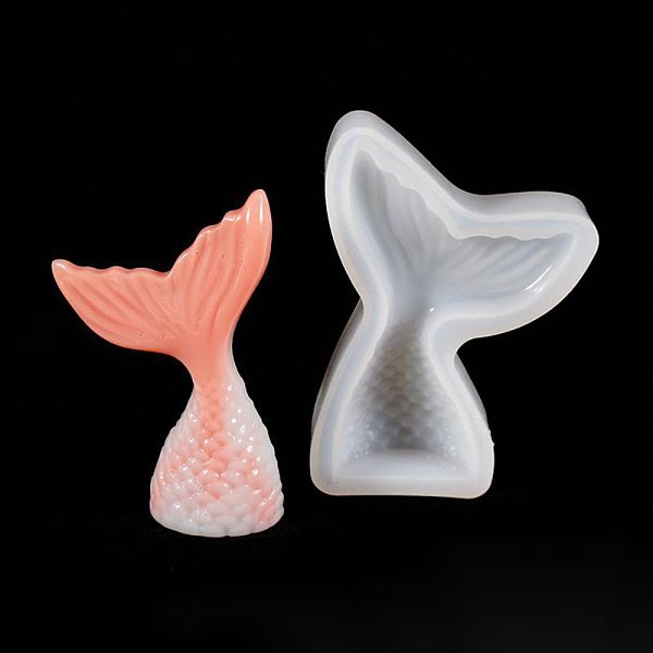PandaHall Silicone Molds, Resin Casting Molds, For UV Resin, Epoxy Resin Jewelry Making, Mermaid Tail, White, 91x62x15mm, Inner size...
PandaHall Silicone Molds, Resin Casting Molds, For UV Resin, Epoxy Resin Jewelry Making, Mermaid Tail, White, 91x62x15mm, Inner size...
